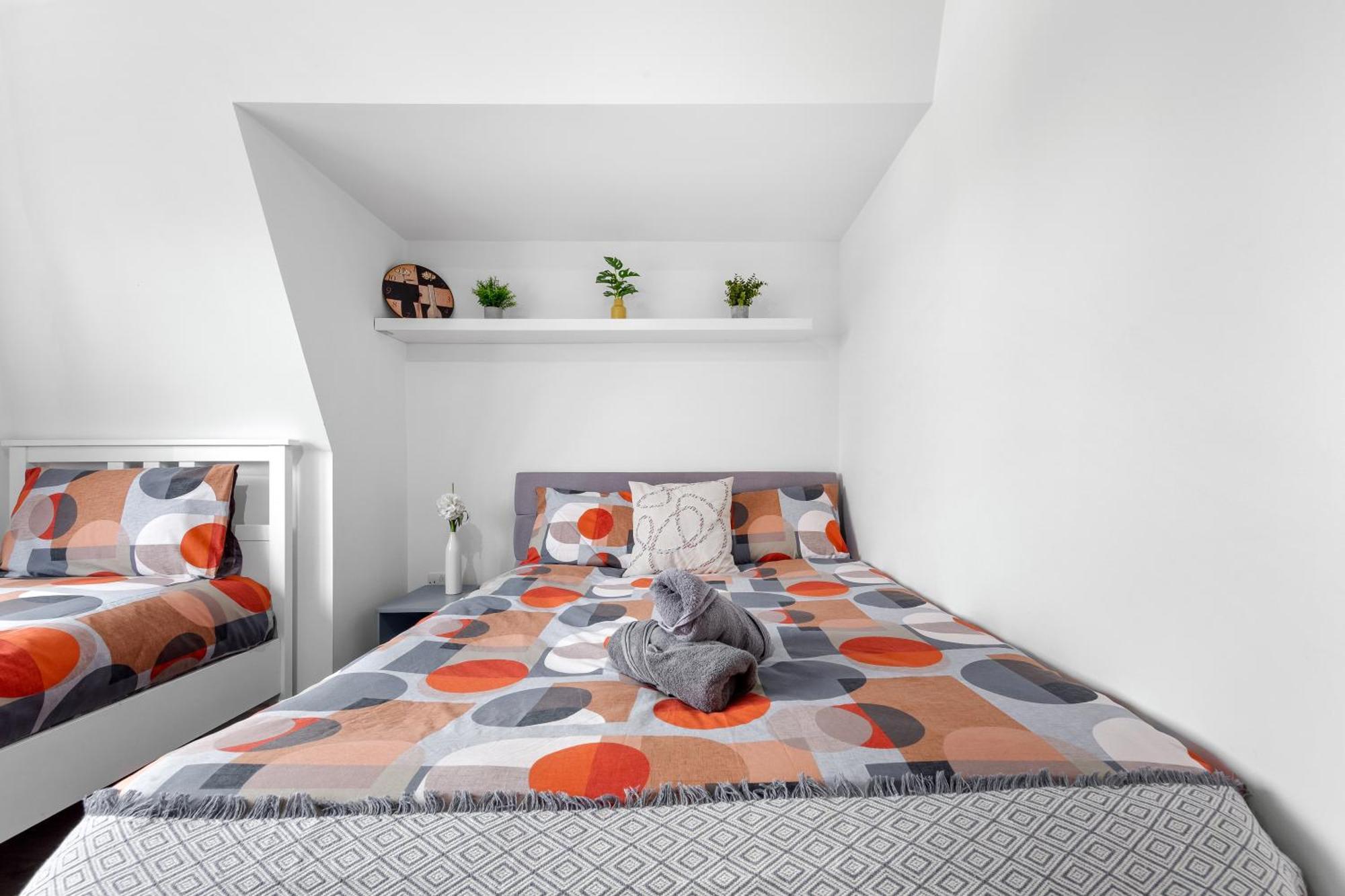 Central London Two Bedroom Serviced Apartment - Nine Elms Luxury Stay - Vauxhall & Westminster 외부 사진