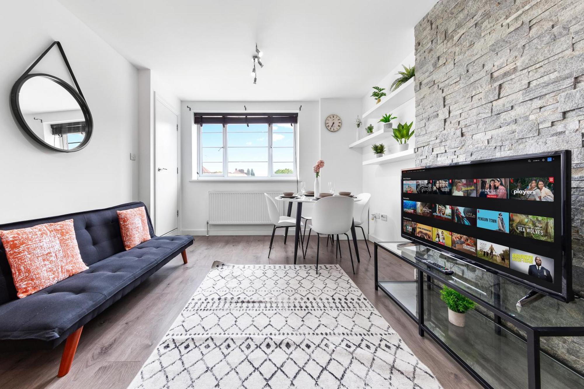 Central London Two Bedroom Serviced Apartment - Nine Elms Luxury Stay - Vauxhall & Westminster 외부 사진