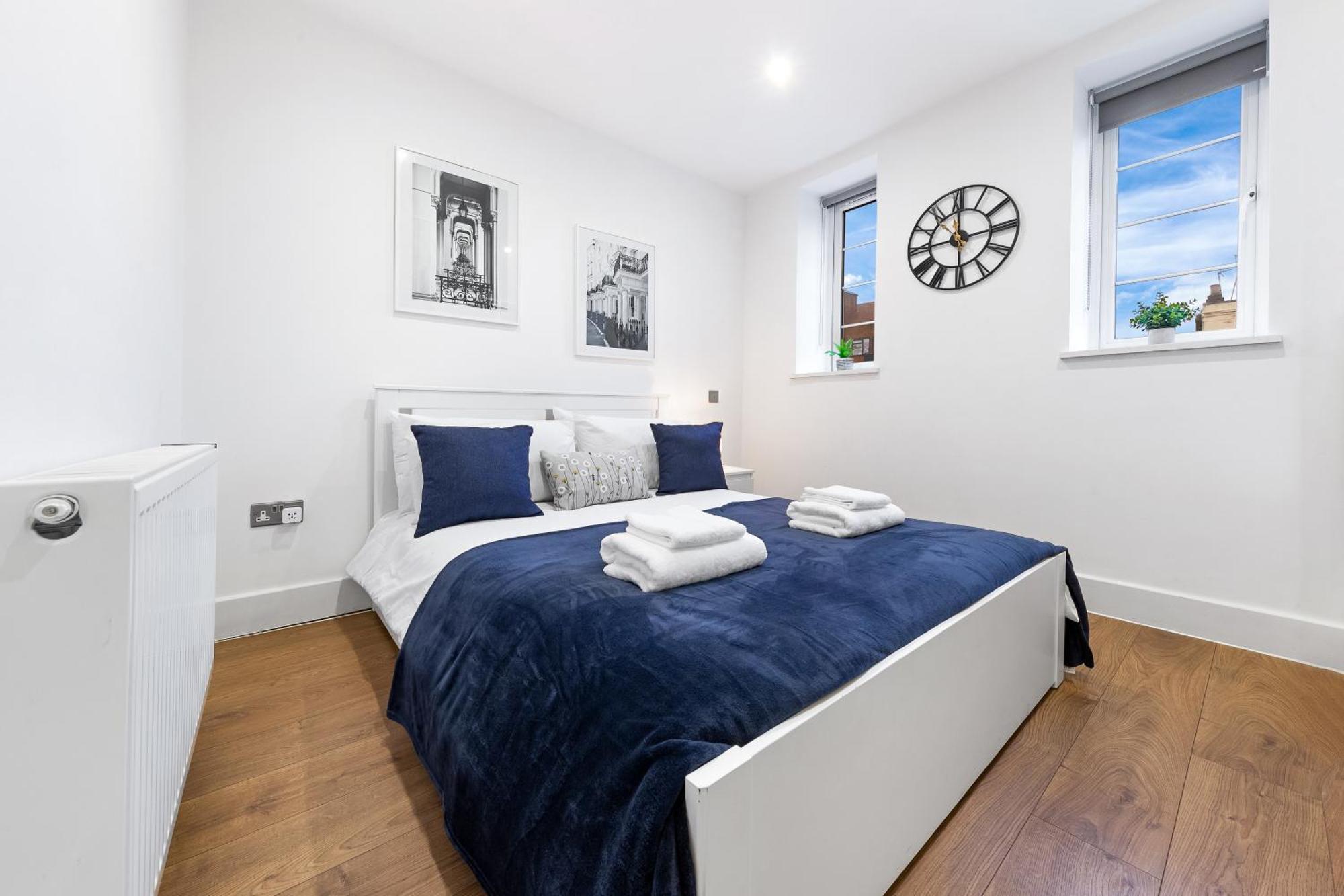 Central London Two Bedroom Serviced Apartment - Nine Elms Luxury Stay - Vauxhall & Westminster 외부 사진
