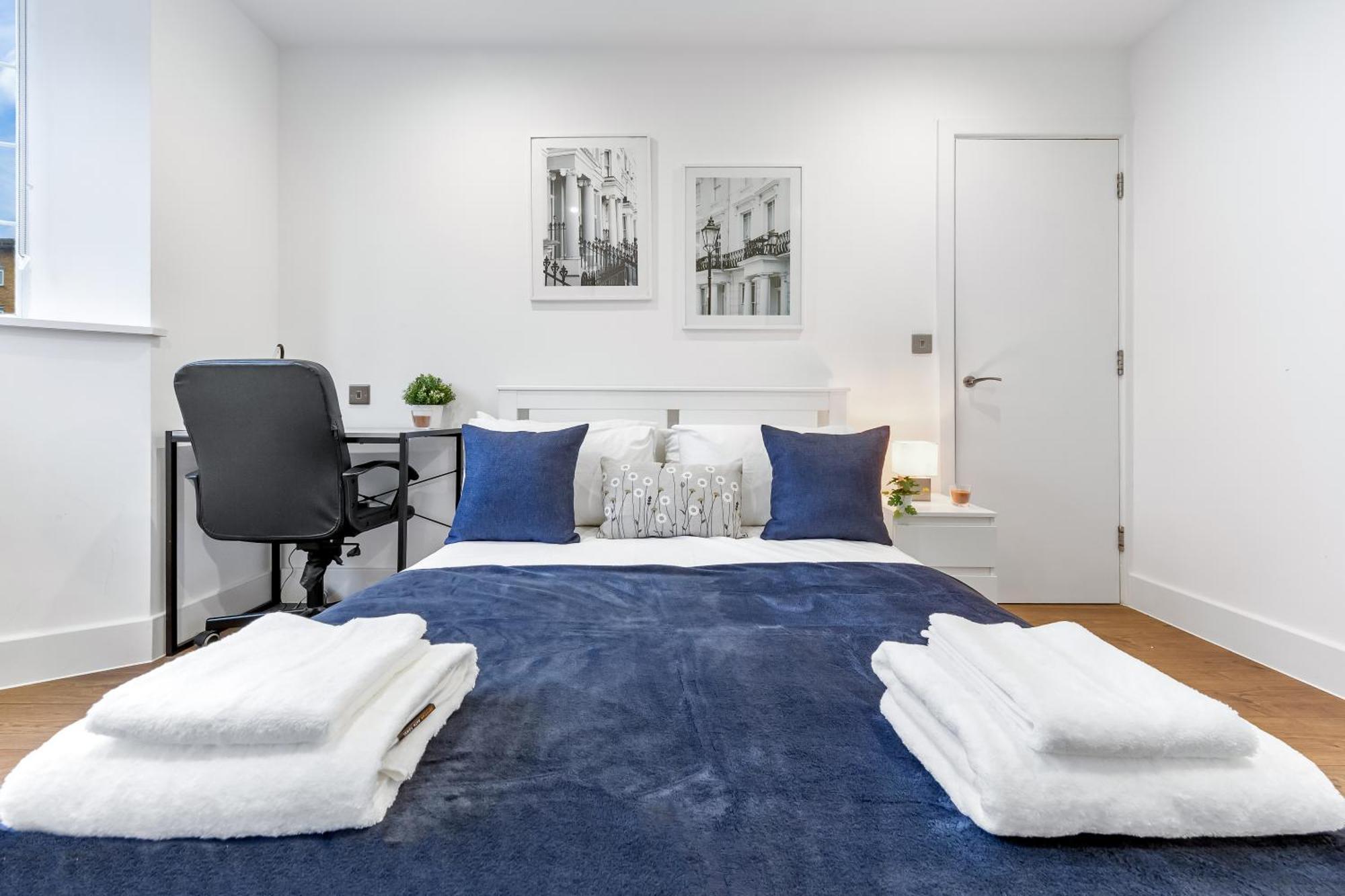 Central London Two Bedroom Serviced Apartment - Nine Elms Luxury Stay - Vauxhall & Westminster 외부 사진