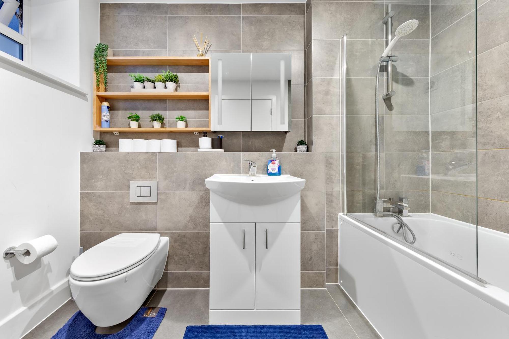 Central London Two Bedroom Serviced Apartment - Nine Elms Luxury Stay - Vauxhall & Westminster 외부 사진